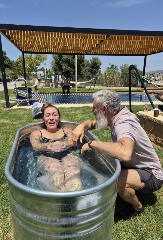 אמבטיית קרח