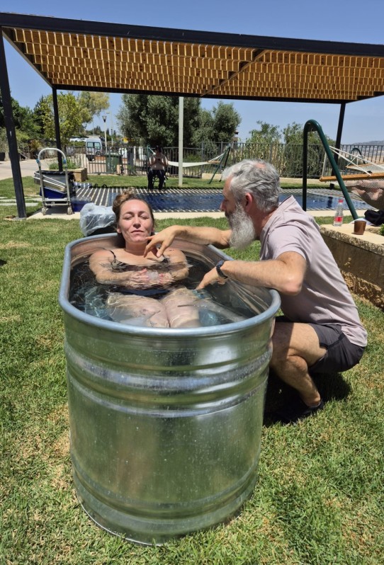 טבילה במי קרח